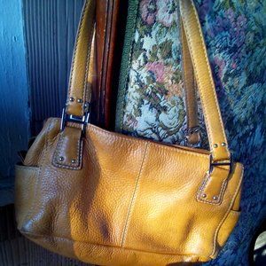 Brown leather Woman's designer purse FOSSIL BRAND